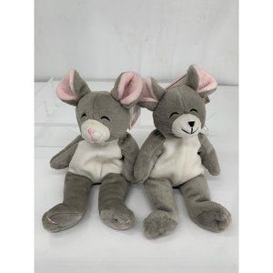 Sniffy and Snuffy Mery Meyers Yankee Candle Mouses 1998 GBI Marketing Mascots
